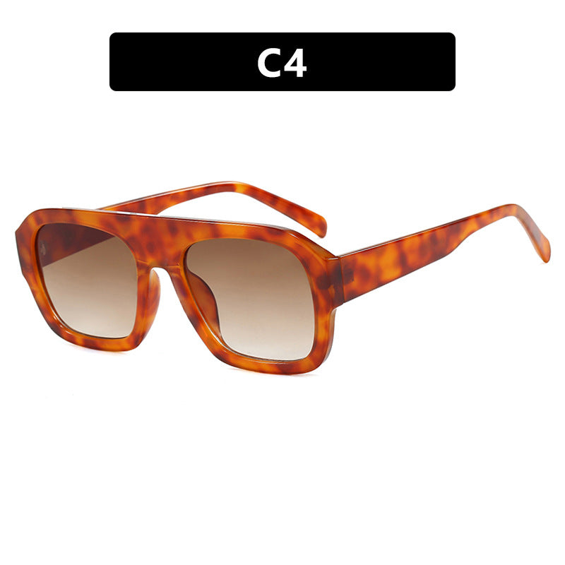 Ladies Large Frame Square Sunglasses - various colours