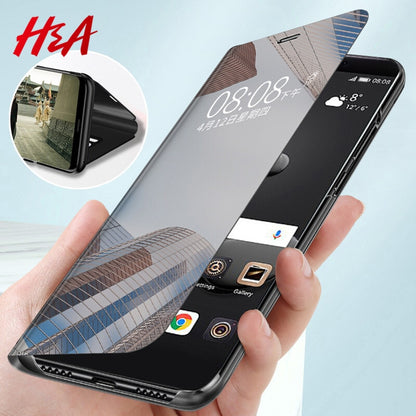 Samsung Phone Case Mirror Flip For Samsung Galaxy S10E S10 S9 S8 Plus Cover  Cover