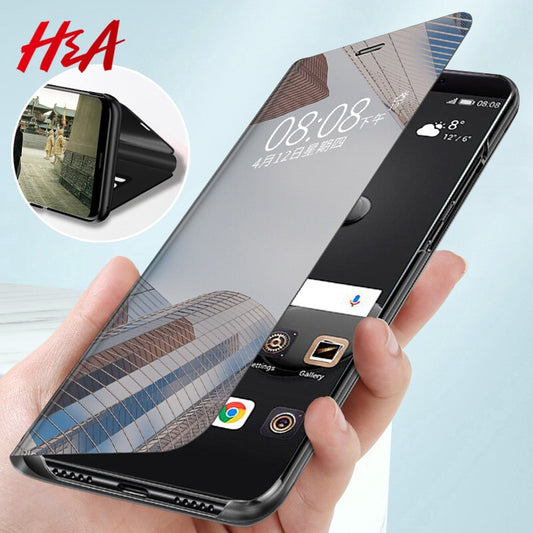 Samsung Phone Case Mirror Flip For Samsung Galaxy S10E S10 S9 S8 Plus Cover  Cover