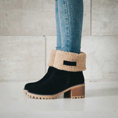 Women's Ankle Boot - Fleece - Various Colours