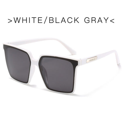 Ladies Oversized Square Sunglasses - various colours