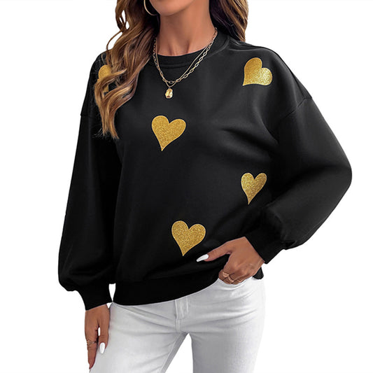 Valentines Inspired Jumper - Love Heart Print