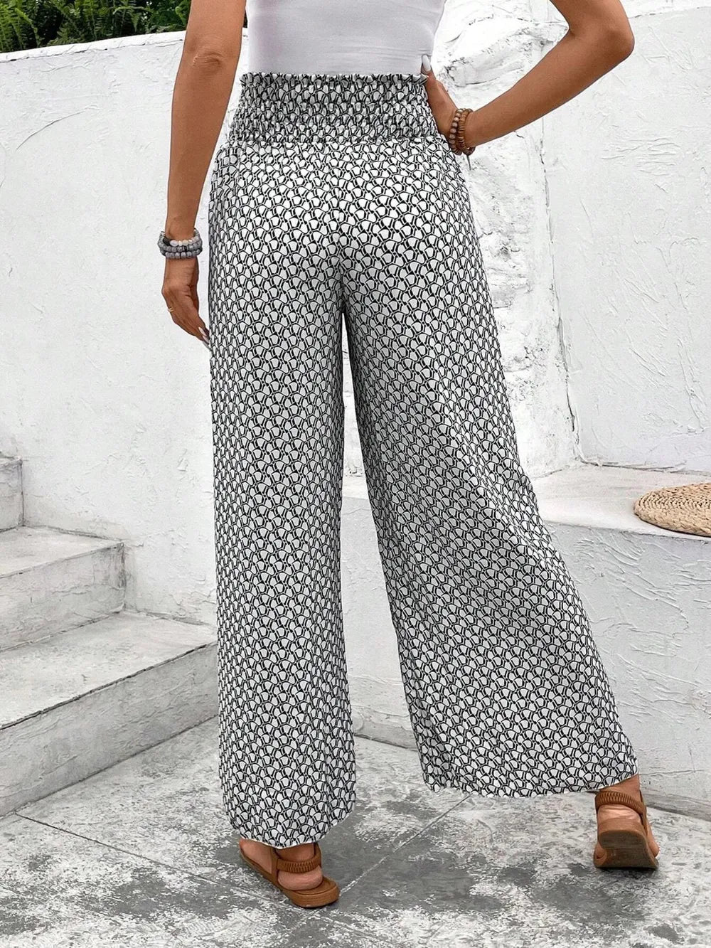Women's Wide Leg Trousers - various colours