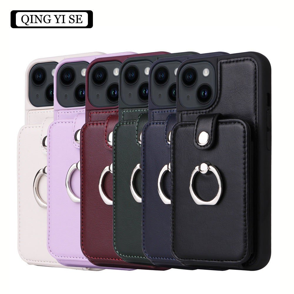 iphone Case - Models 12 - 16 with Accordion Card Holder