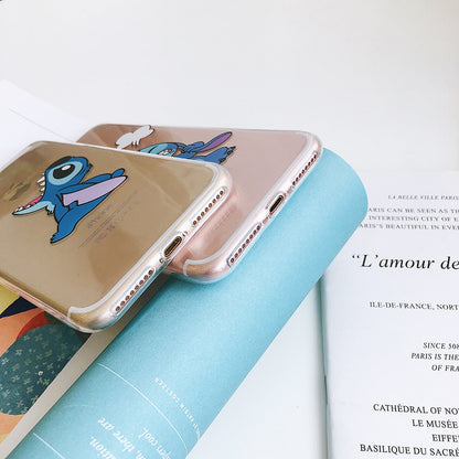 iPhone Case - Stitch for models 8 7 6 6s Plus X XR Xs