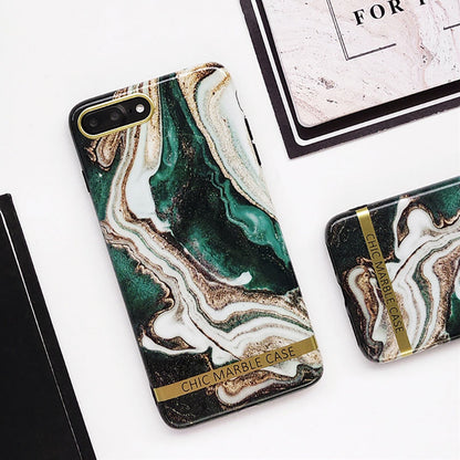 iPhone Case Agate Marble models XS XR XS Max 6 6S 7 8