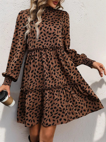 Women's Long Sleeve Mini Dress