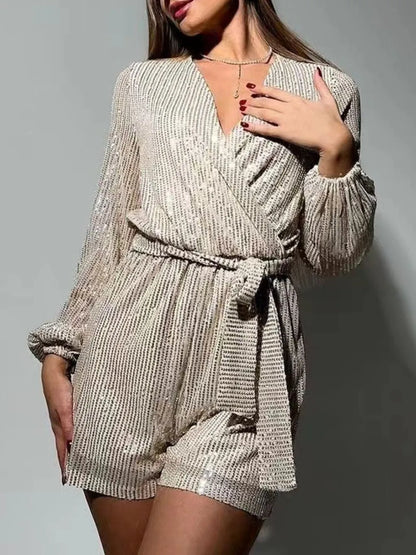 Women's Sequin Romper Playsuit - various colours