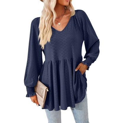 Women's V-neck Top
