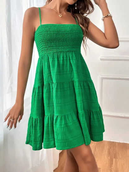Women's Tiered Smocked Dress