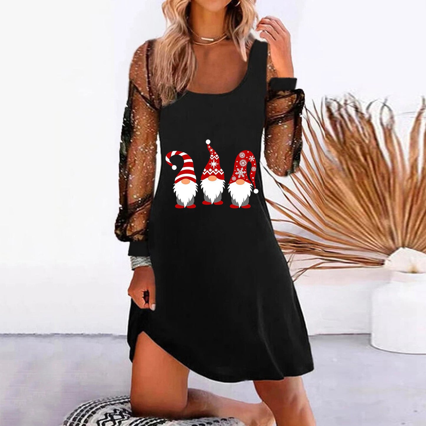 Christmas Party Dress - Various Colours - Gonk