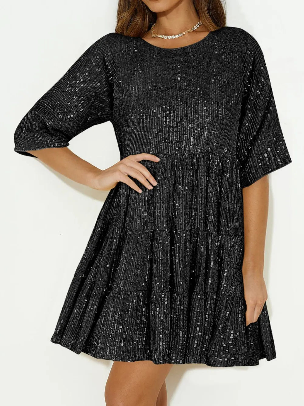Women's Sequin Mini Dress