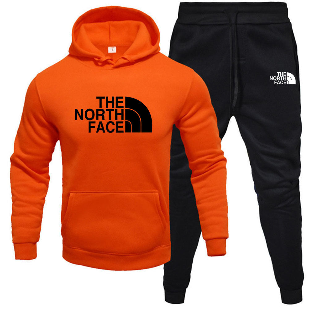 Men's Hoodie & Tracksuit Bottom Set - The North Face