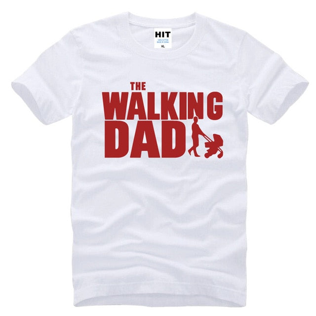 Men's T Shirt - The Walking Dad - Fathers Day