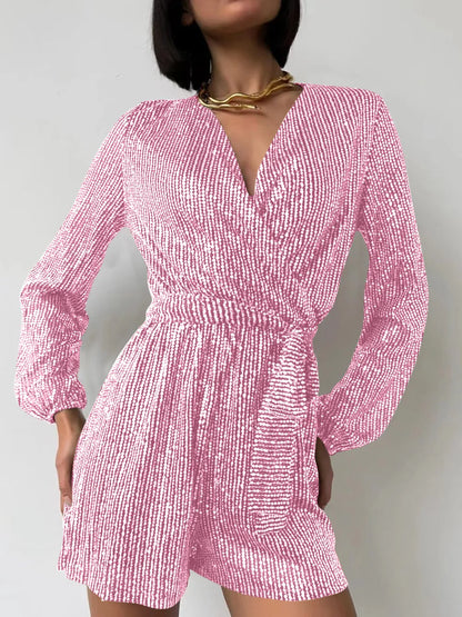Women's Sequin Romper Playsuit - various colours