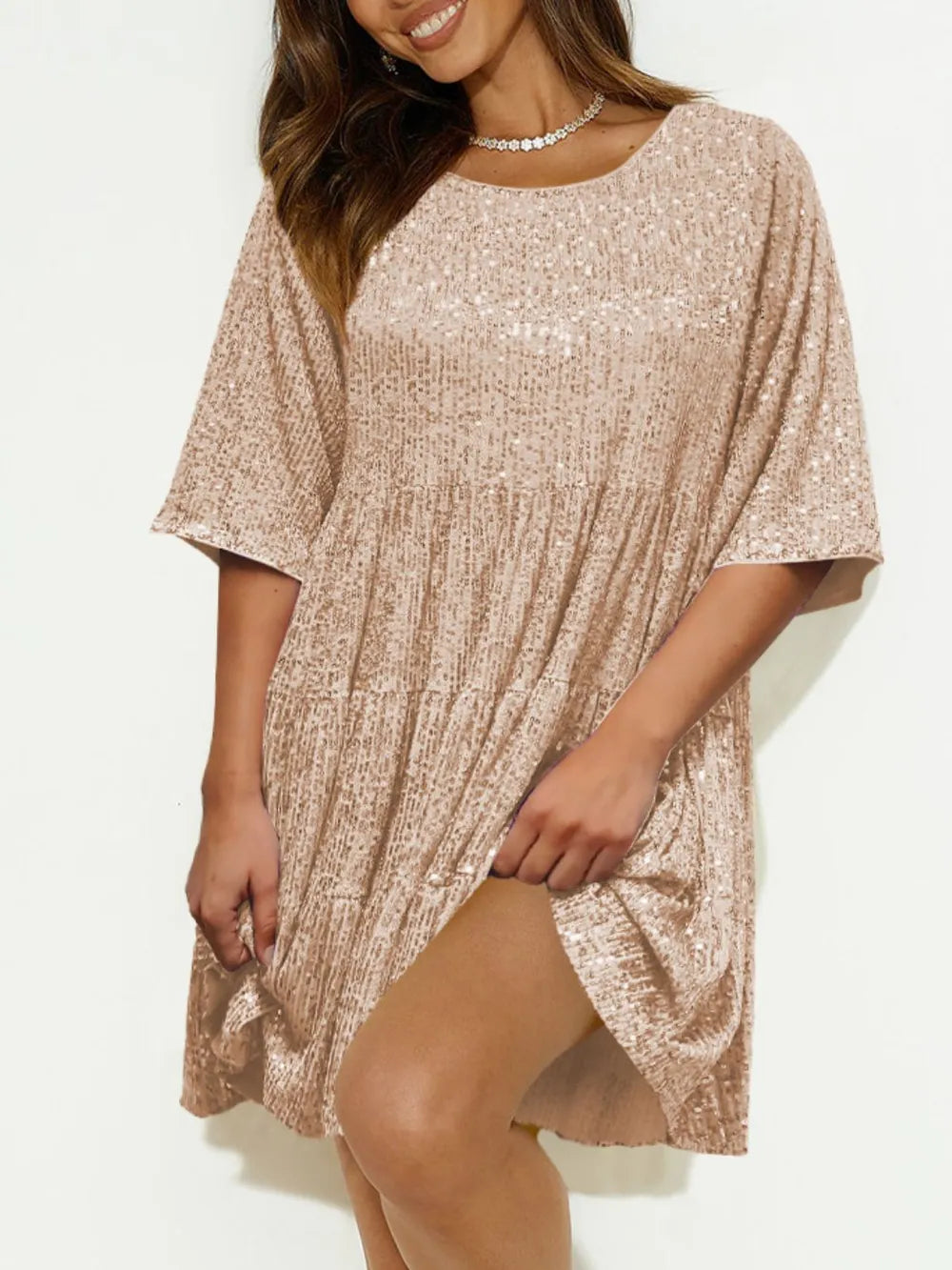 Women's Sequin Mini Dress