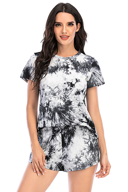 Women's Pyjama Loungewear Set Tie-Dye - various colours