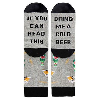 Socks - IF YOU CAN READ THIS Slogan