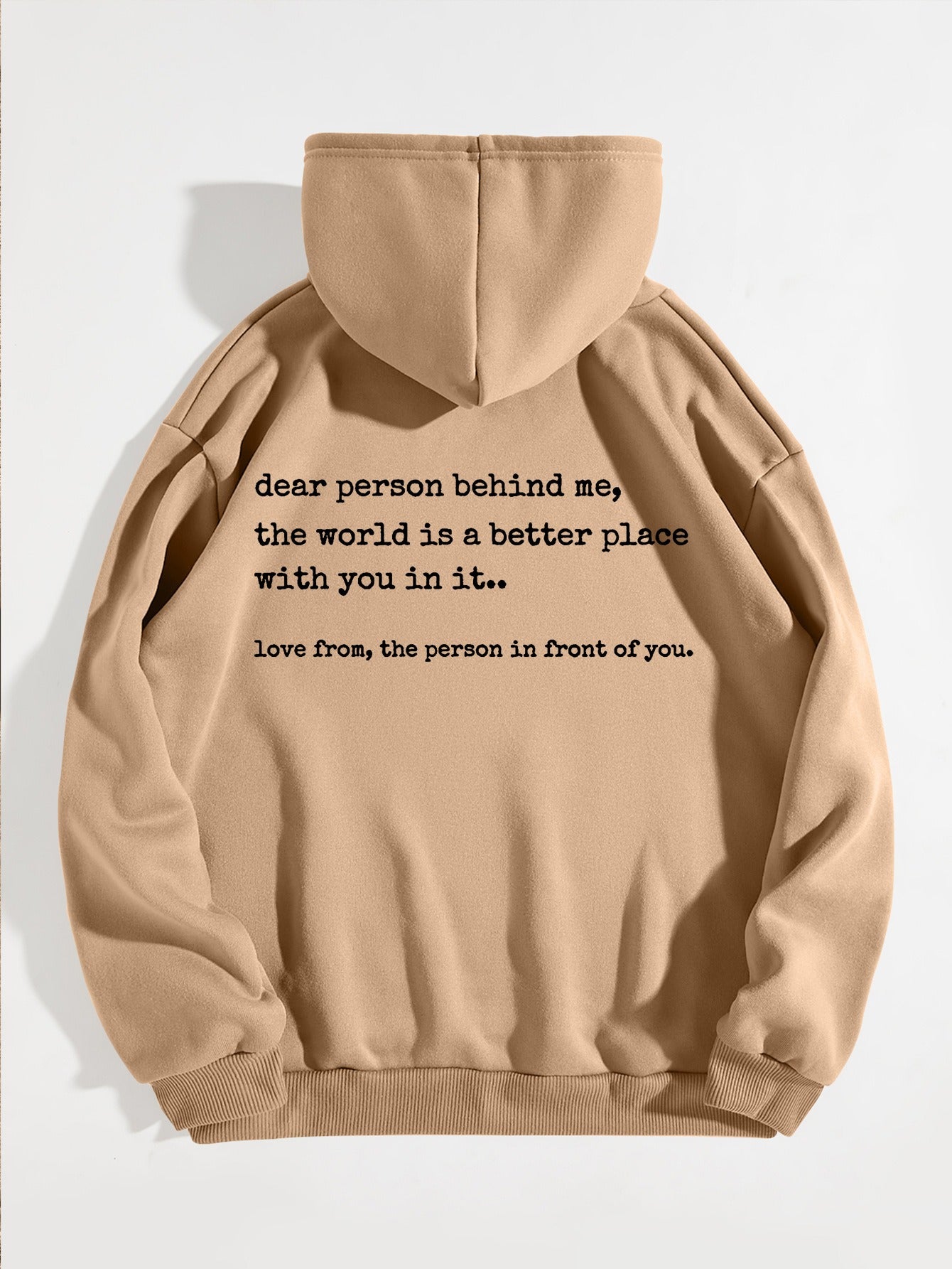 Hoodie - Dear Person Behind Me - Up to 4XL - various colours
