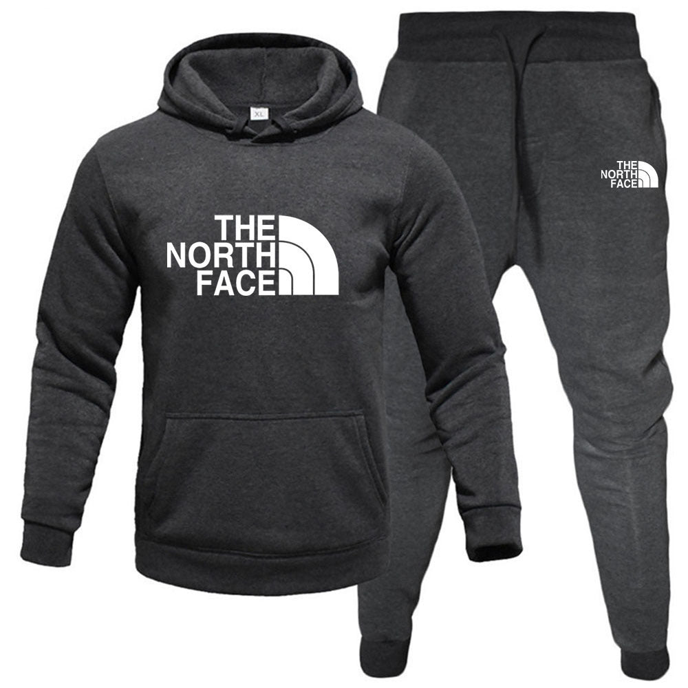 Men's Hoodie & Tracksuit Bottom Set - The North Face