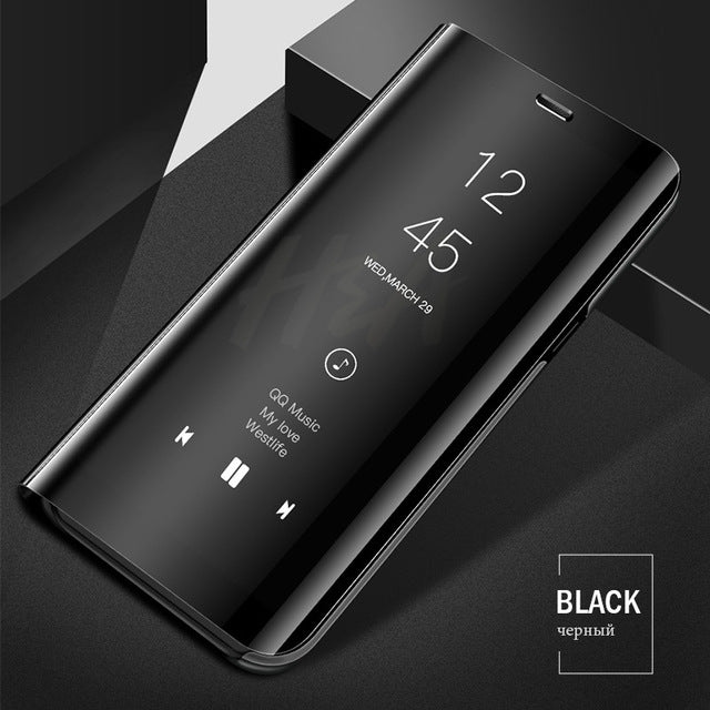 Samsung Phone Case Mirror Flip For Samsung Galaxy S10E S10 S9 S8 Plus Cover  Cover