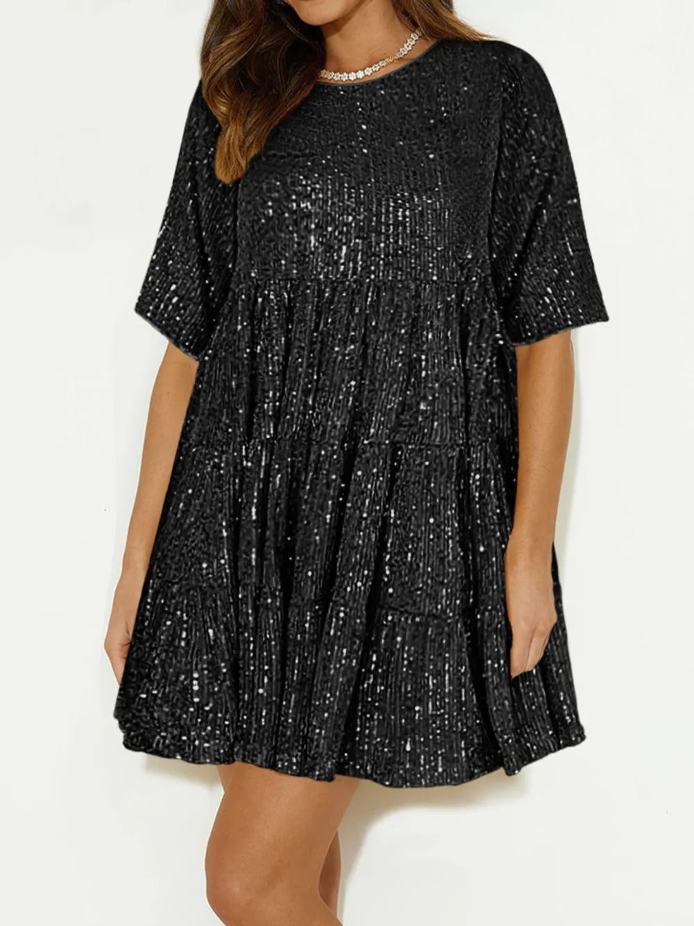 Women's Sequin Mini Dress