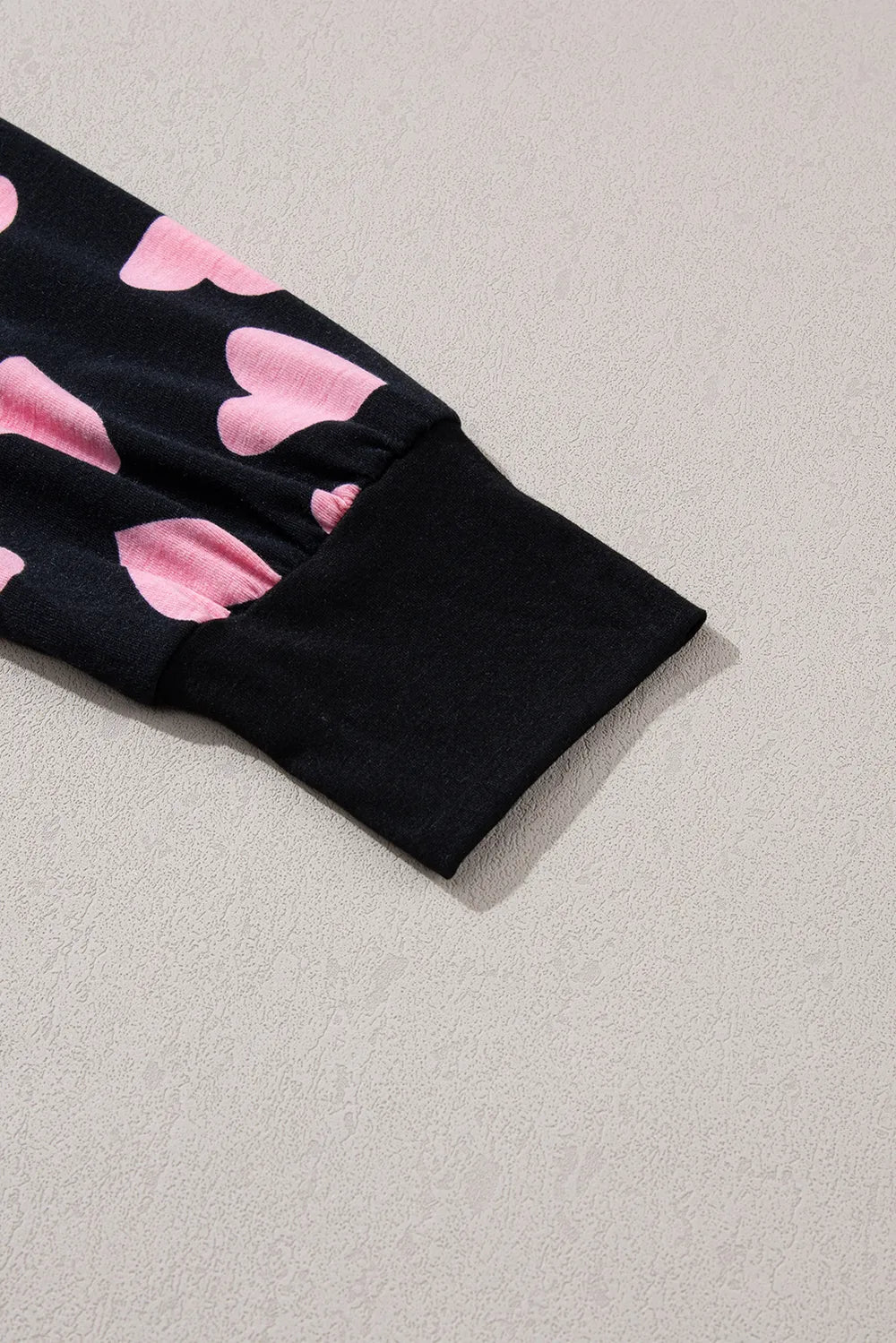 Women's Two Piece Heart Print Long Sleeve Pyjama Set