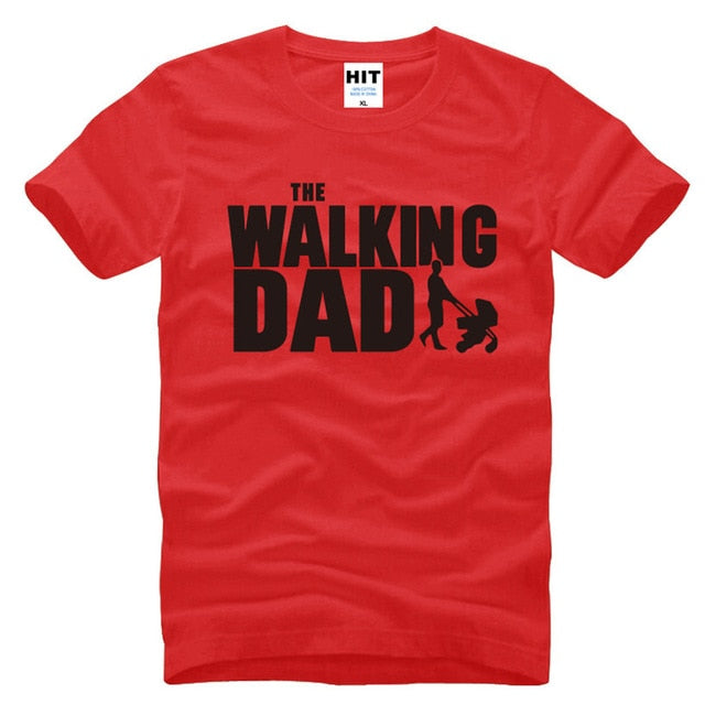 Men's T Shirt - The Walking Dad - Fathers Day