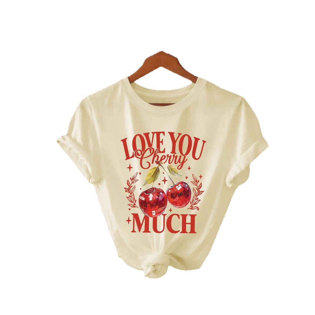 Valentines Insprired T-Shirt - Love You Cherry Much