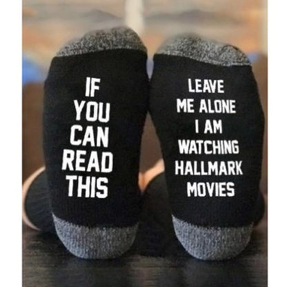 Socks - IF YOU CAN READ THIS Slogan