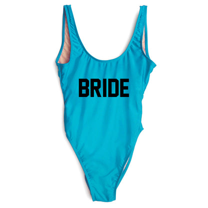 Swimsuit One Piece BRIDE - various colours