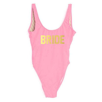 Swimsuit One Piece BRIDE - various colours