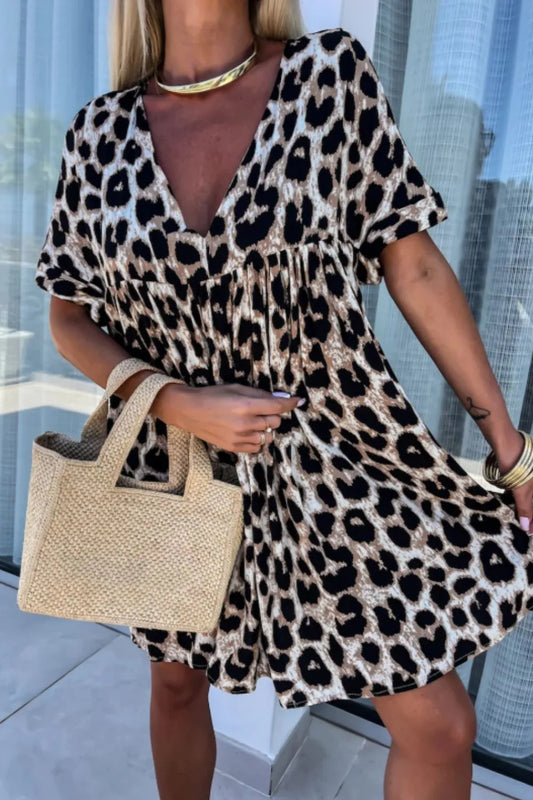 Women's Animal Print Dress