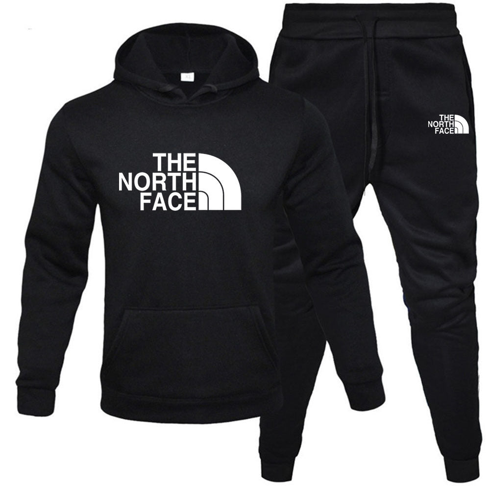 Men's Hoodie & Tracksuit Bottom Set - The North Face