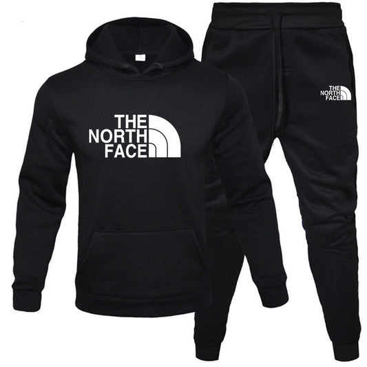 Men's Hoodie & Tracksuit Bottom Set - The North Face