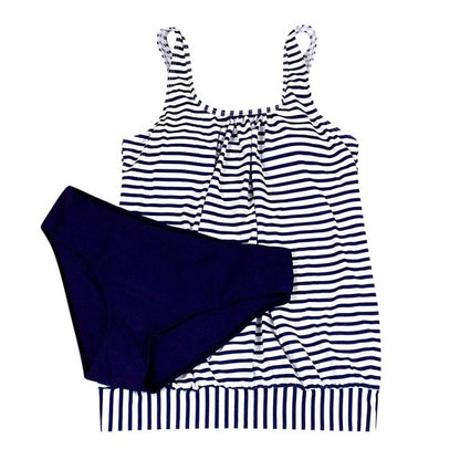 Bikini Two Piece Set Padded Tankini & Bottom
