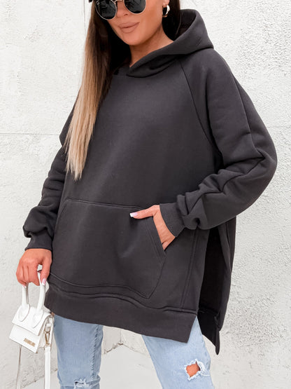 Women's Hoodie - Side Slit - Various Colours