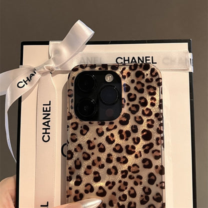 Iphone Case - 12 - 16 Models - Leopard Pattern