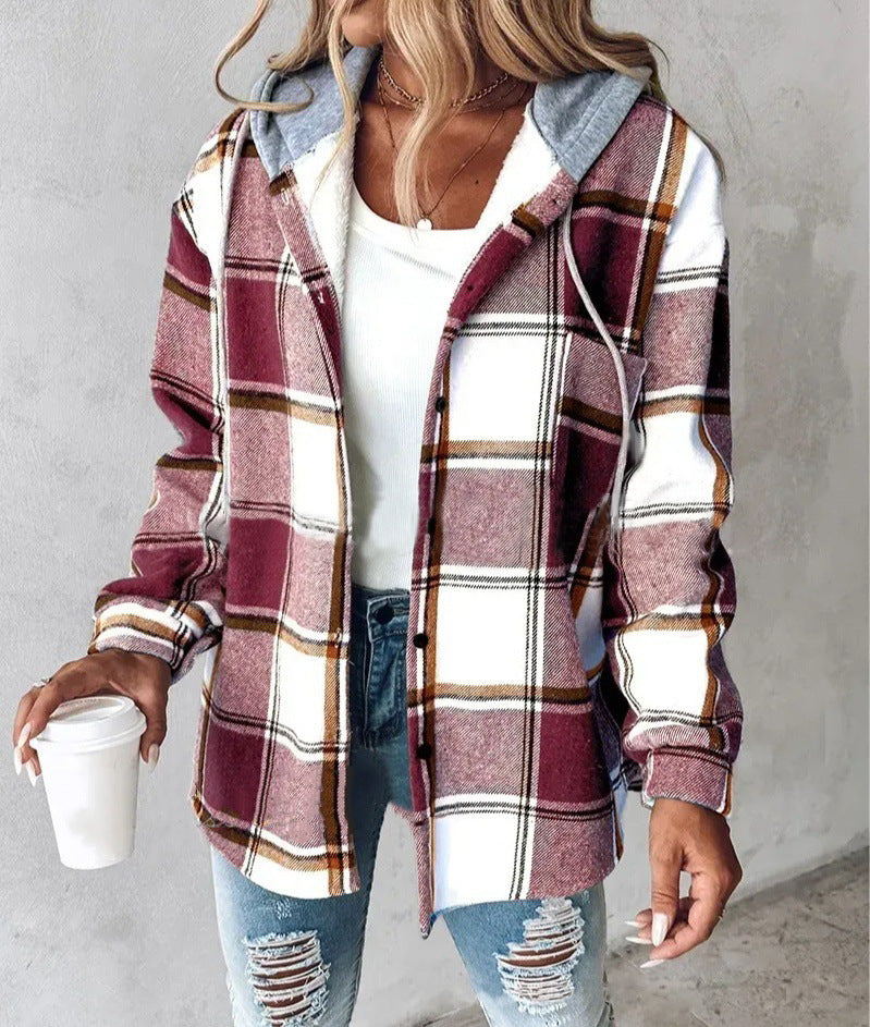 Women's Plaid Jacket
