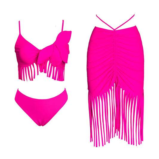 Bikini Two Piece Set and matching Cover Up Skirt