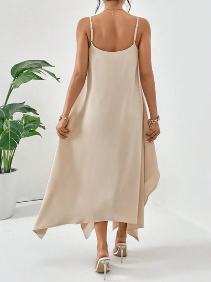 Ladies Summer Dress - Scoop Neck Cami Style