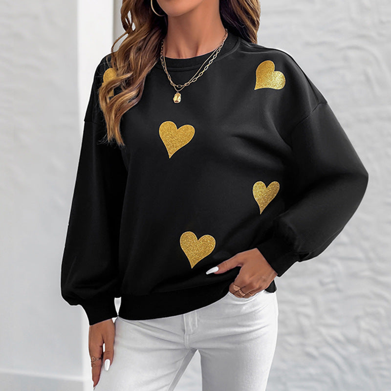Valentines Inspired Jumper - Love Heart Print