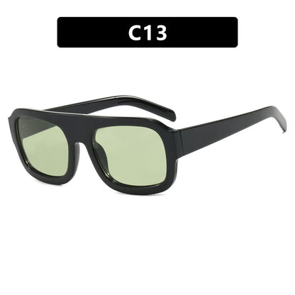 Ladies Large Frame Square Sunglasses - various colours