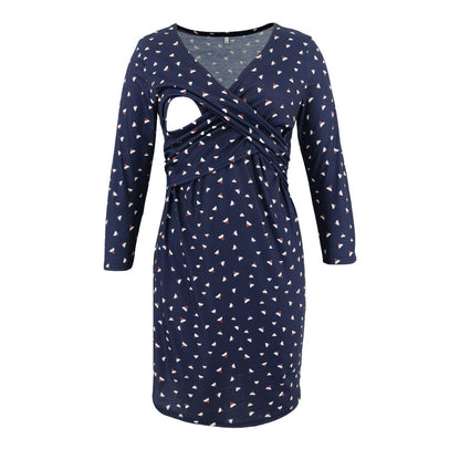 Ladies Maternity Breastfeeding Dress - Mum To Be - Pregnancy