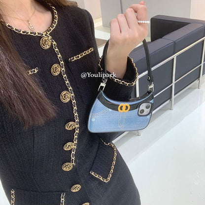 iphone Case - Models 10 - 14 - Handbag Case Holder