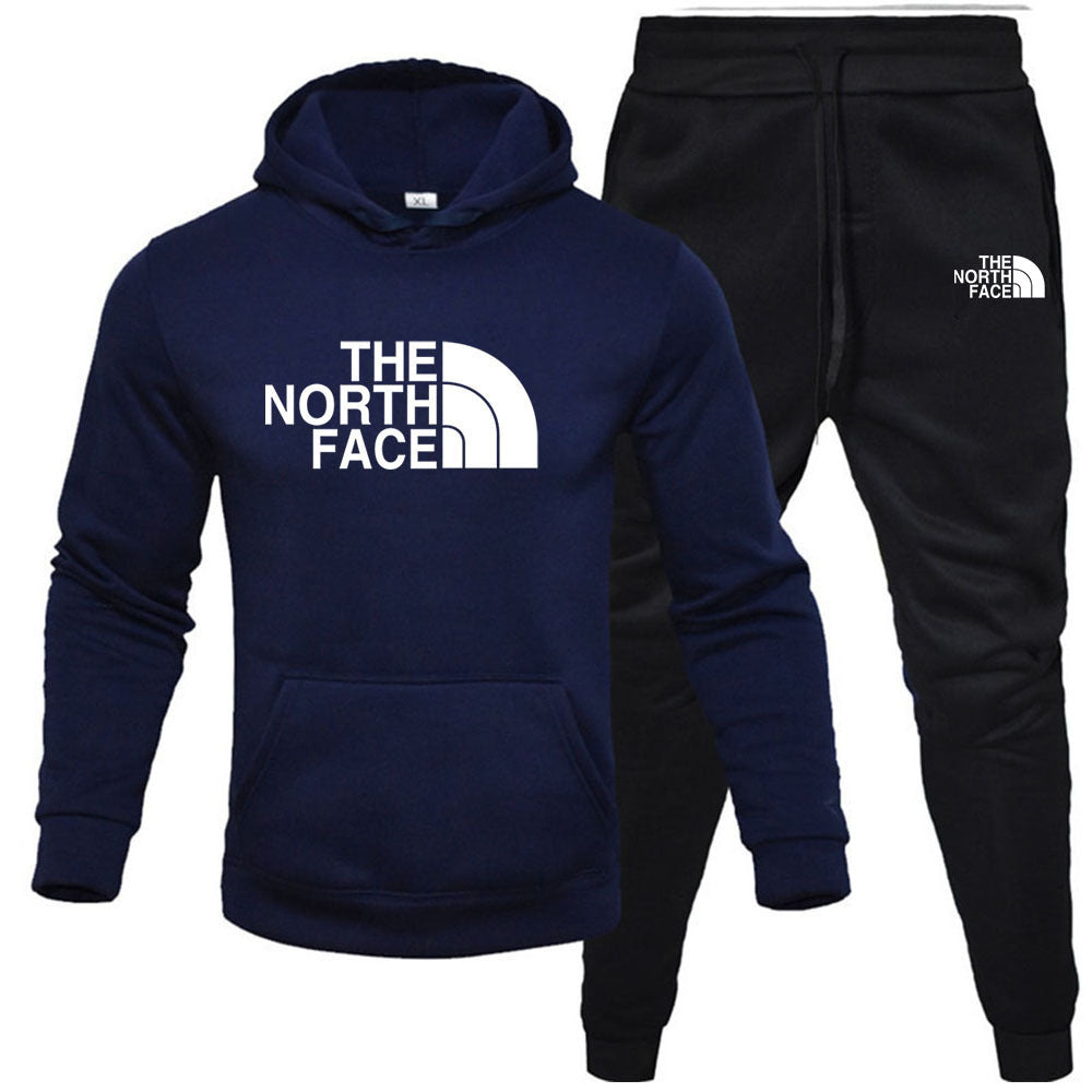 Men's Hoodie & Tracksuit Bottom Set - The North Face
