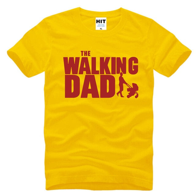 Men's T Shirt - The Walking Dad - Fathers Day