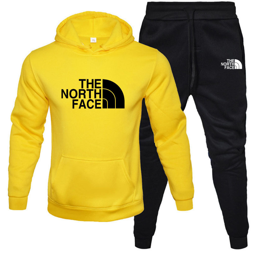 Men's Hoodie & Tracksuit Bottom Set - The North Face