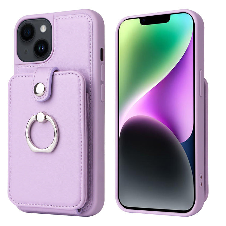 iphone Case - Models 12 - 16 with Accordion Card Holder