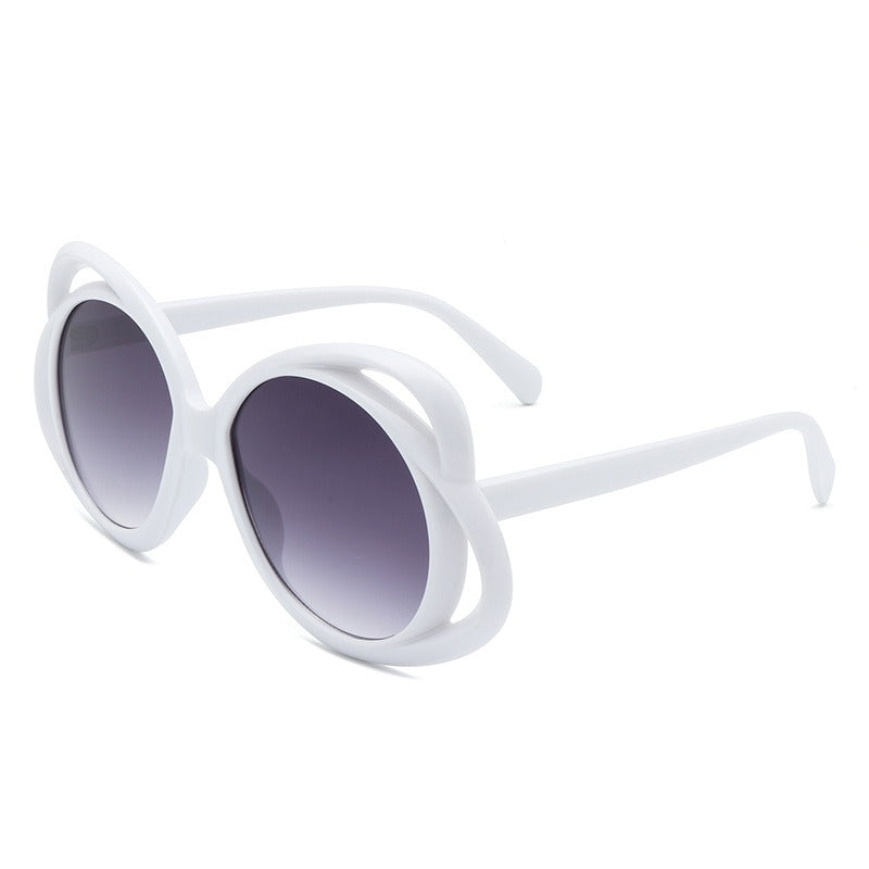 Ladies Oval Frame Sunglasses - various colours